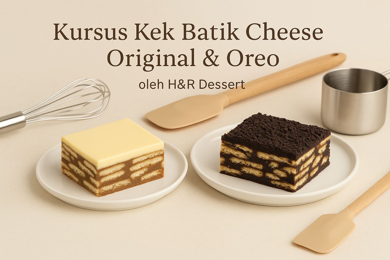 Pengenalan Kursus Kek Batik Cheese H&R Dessert