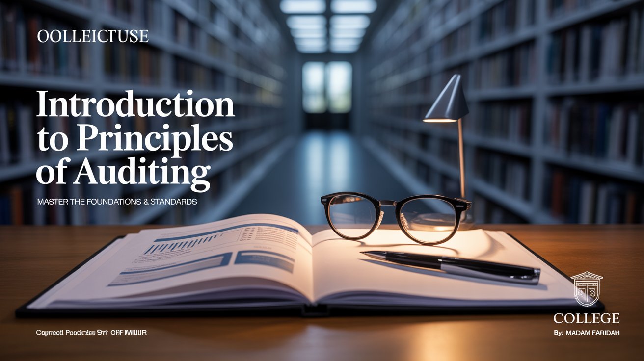 INTRODUCTION TO PRINCIPLES OF AUDITING