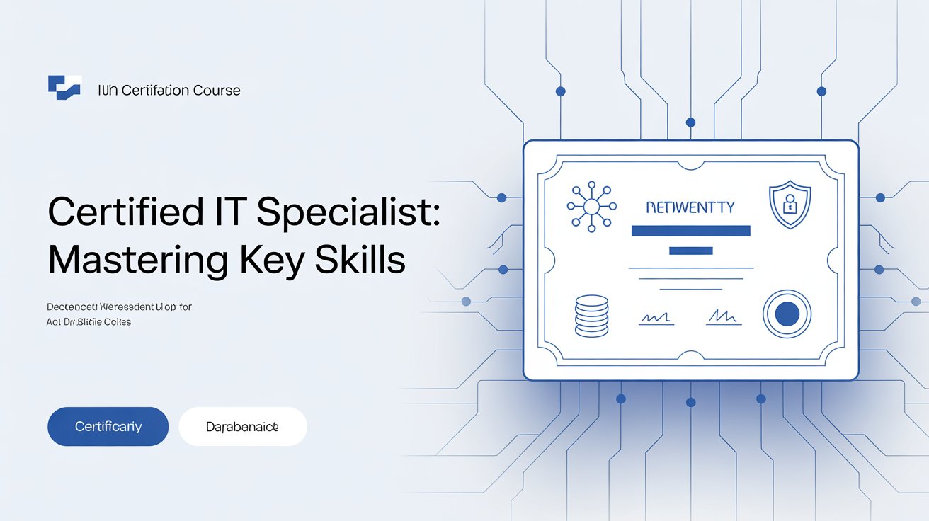 Certified IT Specialist: Mastering Key Skills