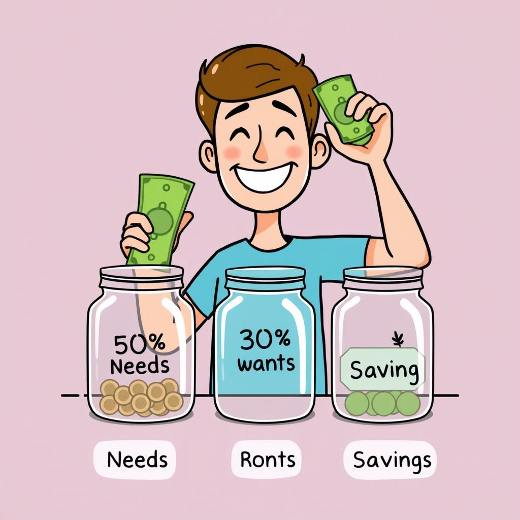 The 50/30/20 Rule: A Family's Financial Mind Map
