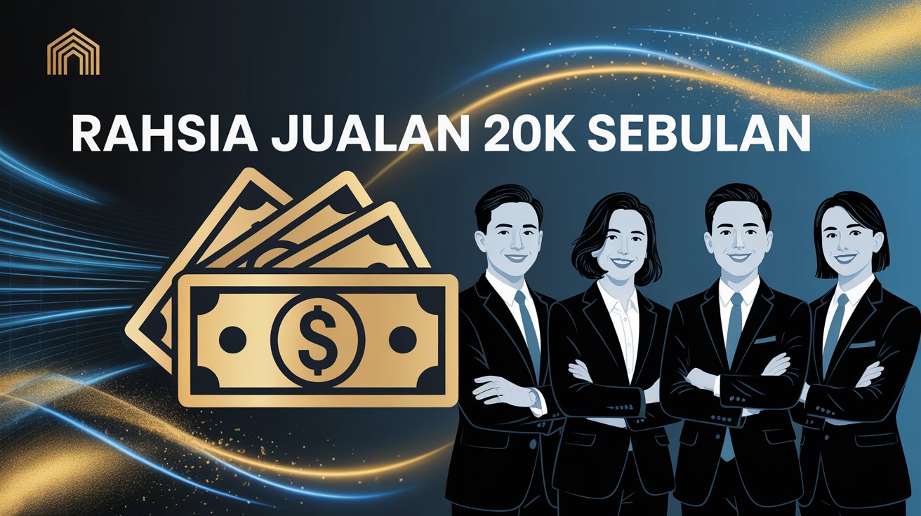 🎯 Rahsia Jualan 20K Sebulan: Panduan Perunding Projek Rumah Baru