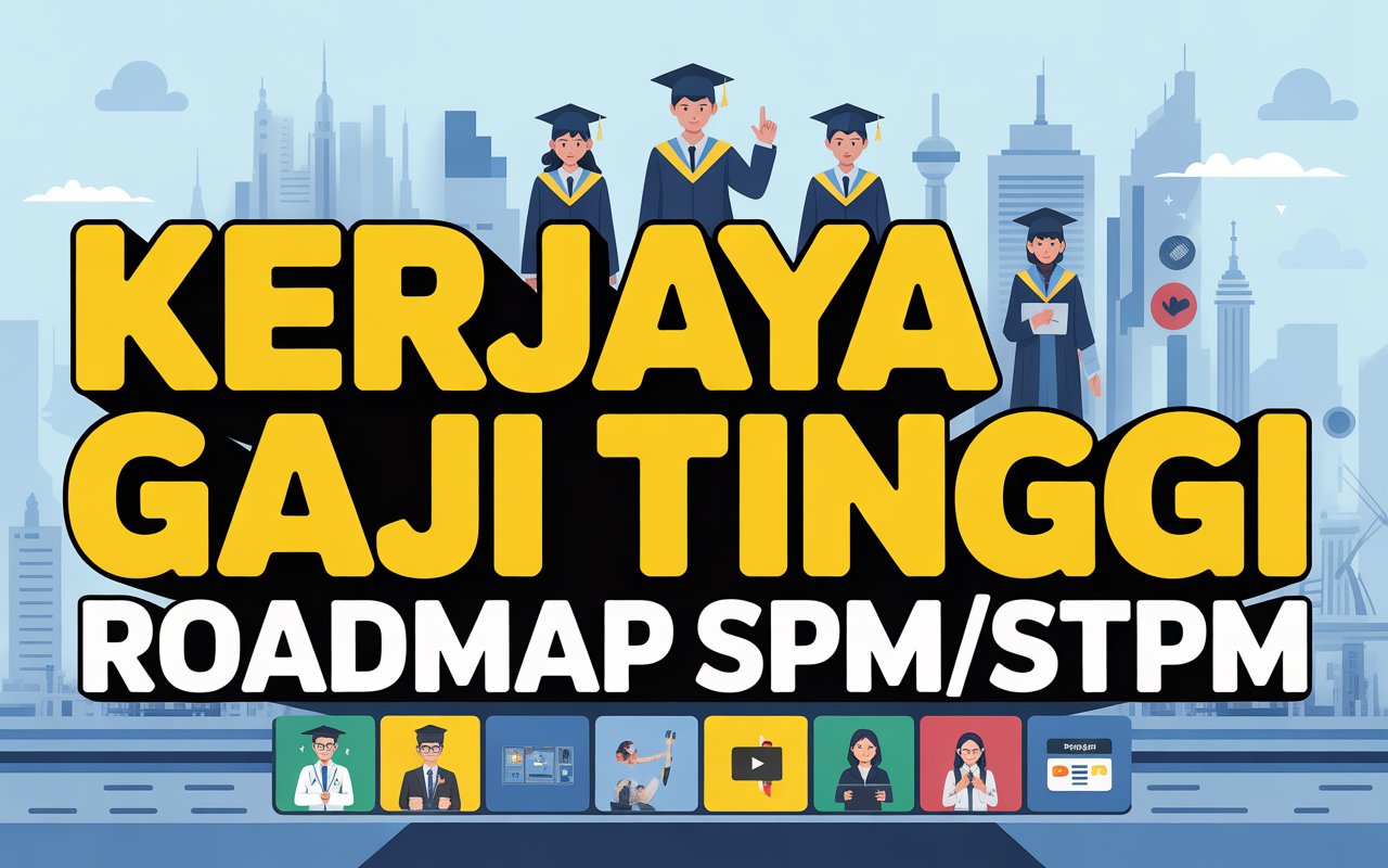 Kerjaya Berpendapatan Tinggi: Roadmap Pelajar SPM/STPM
