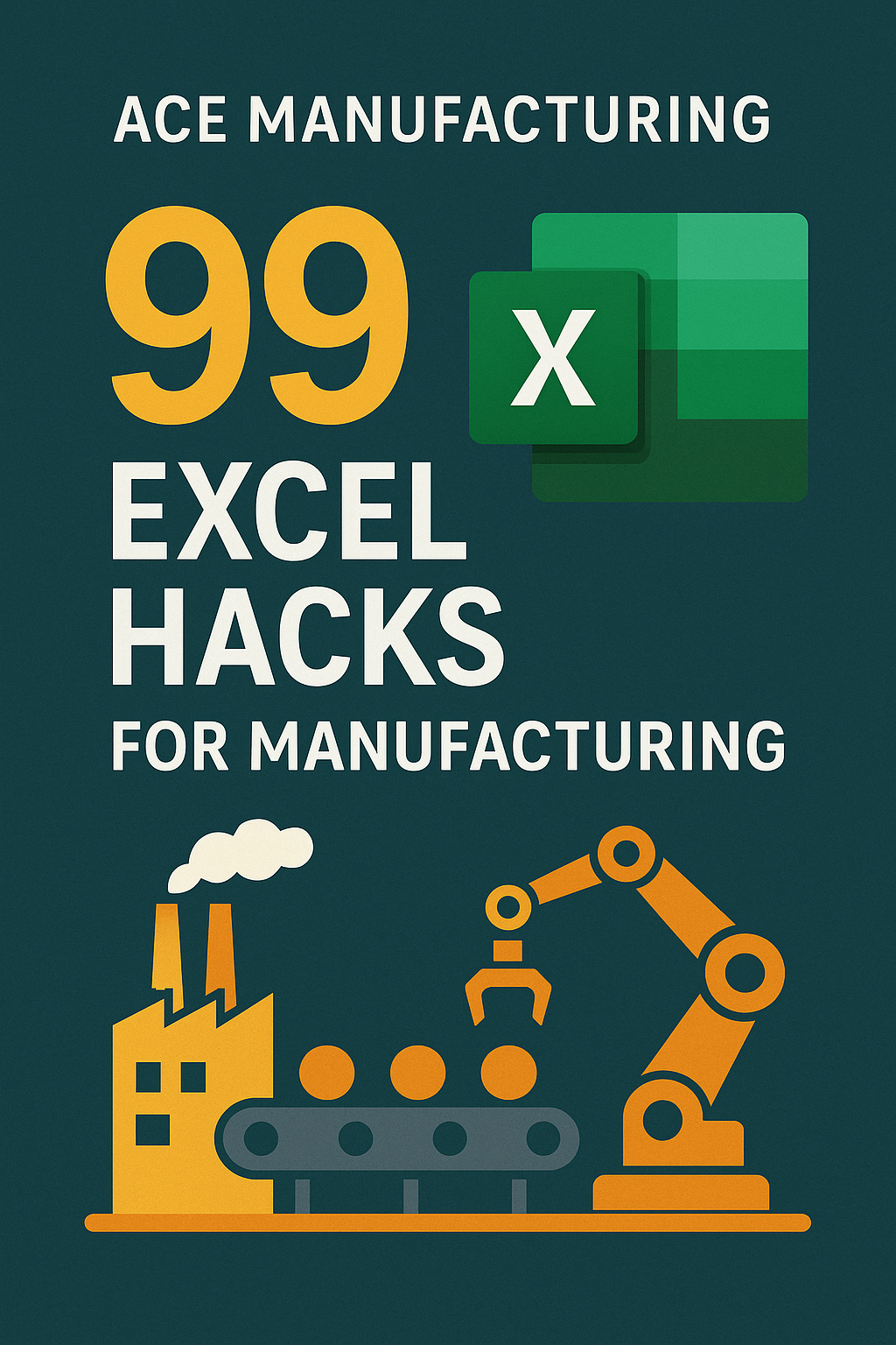 ACE – Analyze, Compute, Excel- 99 Excel Hacks for Manufacturing