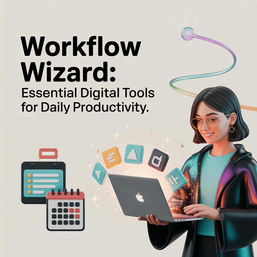 Workflow Wizard: Essential Digital Tools for Daily Productivity